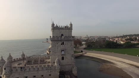 Aerial-View-of-Lisbon,-Portugal