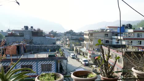 Nepalese-city-Besisahar.-Morning-time.