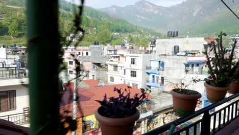 Nepalese-city-Besisahar.-Morning-time.