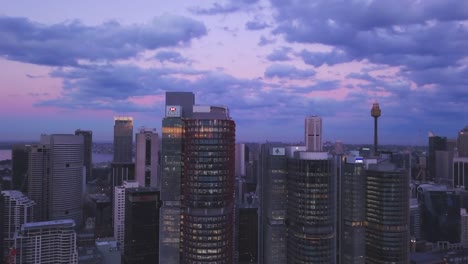 Drone-view-of-Sydney-city-skyline