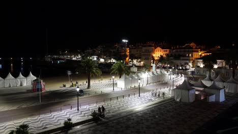 Timelapse-Stadtbeleuchtung-in-cascais