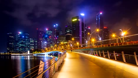 Singapore-Night-Cityscape-4K-Time-Lapse