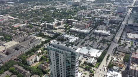 Aerial-of-Houston,-Texas