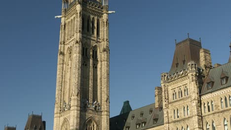 Parlament-Gebäude-von-Kanada-in-Ottawa-Ontario