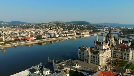 Paisaje-aéreo-de-Hungría-Budapest