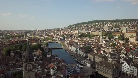 sunny-day-zurich-center-famous-central-district-riverside-aerial-panorama-4k-switzerland