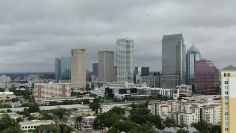 Aerial-von-Downtown-Tampa,-Florida