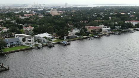 Aerial-of-Downtown-Tampa,-Florida