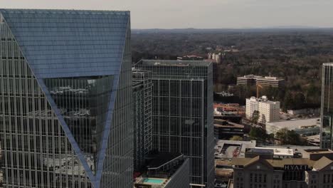 Aerial-of-Buckhead,-Atlanta,-Georgia