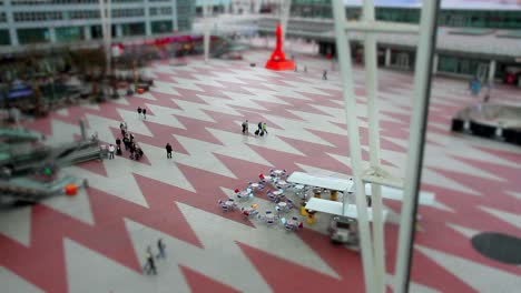 Flughafen-Center-Timelapse