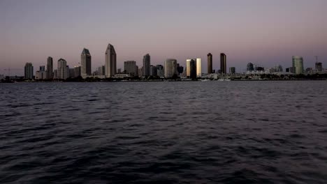 San-Diego-Skyline-Sonnenuntergang-Zeitraffer