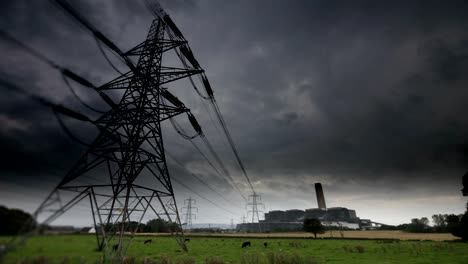 Power-station-in-Edinburgh-time-lapse