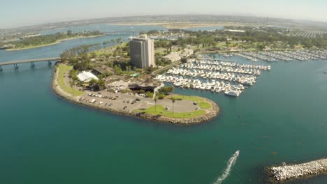 Aerial-Shot-of-Mission-Bay-in-San-Diego