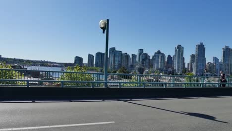 Vancouver-cityline-modern-buildings-car-shot