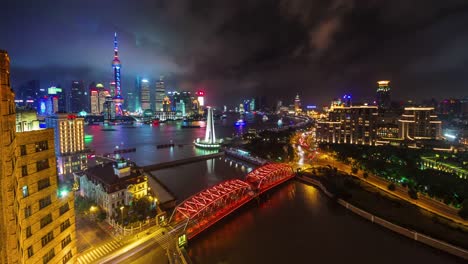 china-night-light-shanghai-cityscape-river-bay-bridge-downtown-panorama-4k-time-lapse