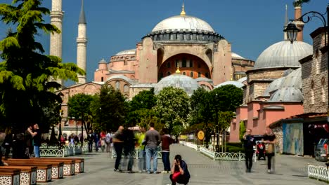 Hagia-Sophia,-Istanbul,-Türkei-