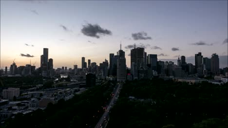 Melbourne-Australia-skyline-cloudscape-time-lapse