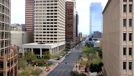 View-looking-down-on-Phoenix-city-center