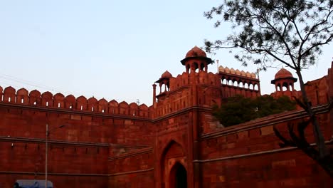 Fuerte-rojo-en-Nueva-Delhi-India