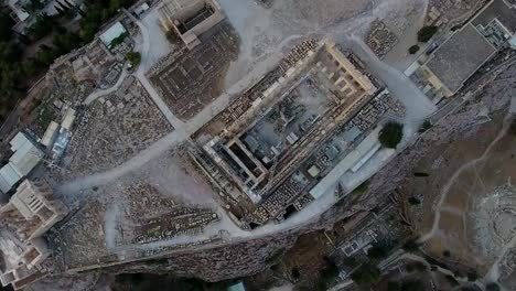 Drone-Shot-Of-Acropolis