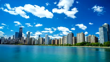 Chicago-Skyline-Time-Lapse-4K-1080P-Beach