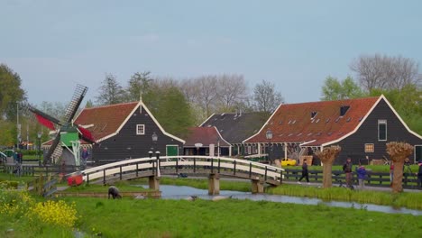 Small-wooden-beautiful-houses-in-the-village