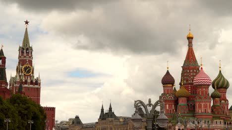 The-Cathedral-of-St.-Basil-the-Blessed-and-the-Spassky-Tower