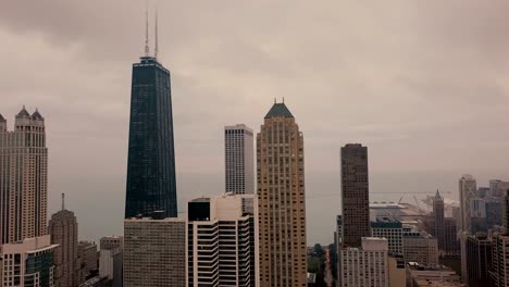 Chicago---Aerial-View-of-Downtown