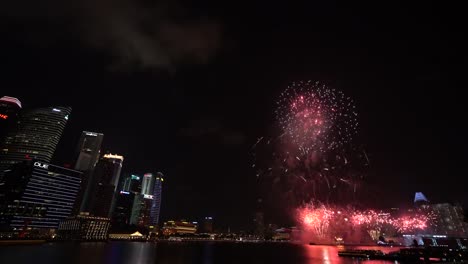 Feuerwerk-Display-Singapur-Timelapse