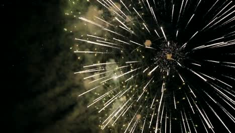 Footage-New-Year-celebration-fireworks