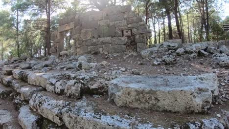 Antike-Stadt-Phaselis-in-der-Provinz-Antalya,-Türkei.