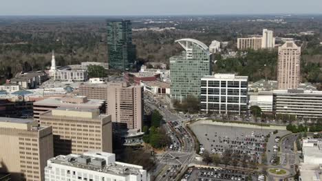 Aerial-of-Buckhead,-Atlanta,-Georgia