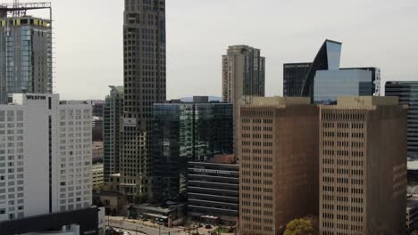 Aerial-of-Buckhead,-Atlanta,-Georgia