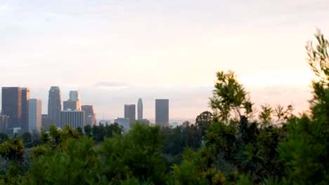 Los-Angeles-in-der-Dämmerung-wird-die-Nacht