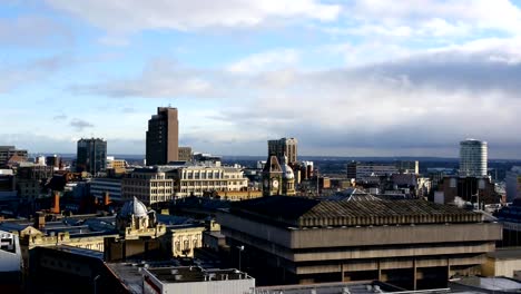 Edificios-de-la-ciudad-de-Birmingham,-Inglaterra.