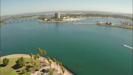 Aerial-Shot-of-Mission-Bay-in-San-Diego