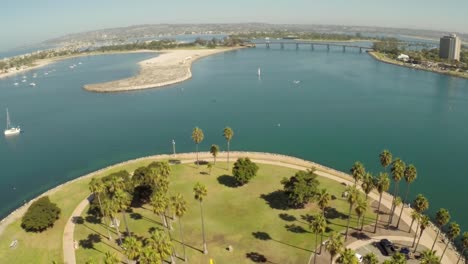 Aerial-Shot-of-Mission-Bay-in-San-Diego