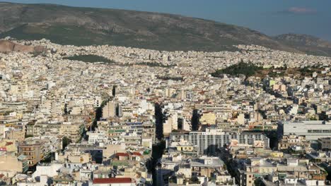 Wohnungen-in-der-Innenstadt-von-Athen,-Griechenland