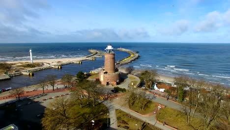 Lighthouse-on-the-baltic-seashore