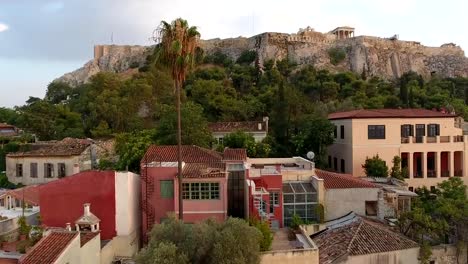 Drone-Shot-Of-Acropolis