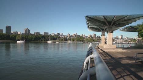 Commuter-Ferry,-False-Creek,-Vancouver-4K.-El