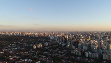 Aerial-View-of-Sao-Paulo-city,-Brazil