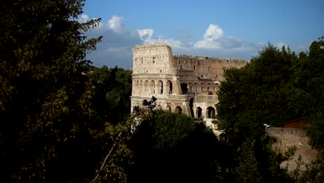 Panoramic-view-of-Coliseum-inside:-History,-Monument,-Rome