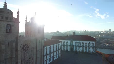 Kathedrale-von-Porto,-Portugal