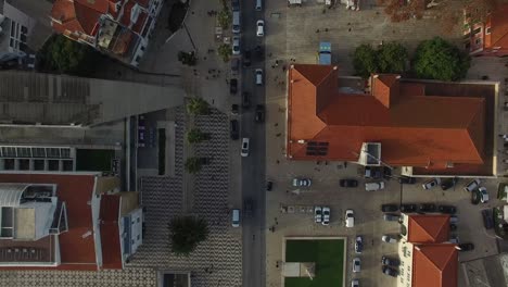 Aerial-View-of-Cascais,-Portugal