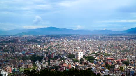 Blick-auf-Kathmandu-vom-Hügel