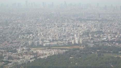 Top-Luftbild-von-fortschrittlicher-Stadt.-Tel-Aviv.-16.04.2018