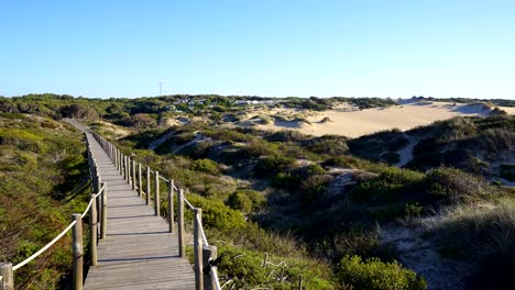 Praia-Guincho-Strand-an-einem-Sommertag-in-Sintra,-Portugal