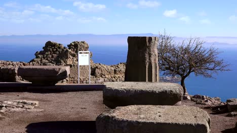 Ruined-ancient-city,-Turkey