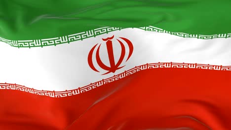 winken-geloopt-Flagge-als-Hintergrund-Iran